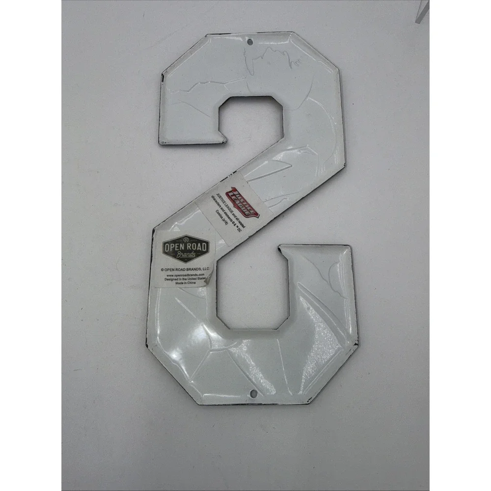 Open Road Brands Justice League Superman Metal‎ Wall Hanging Letter 